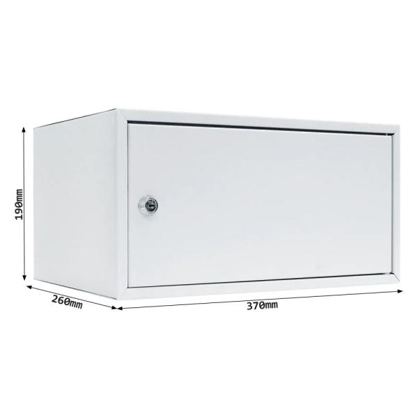 Rottner Wertfach Home Case 3 Zylinderschloss lichtgrau T06372